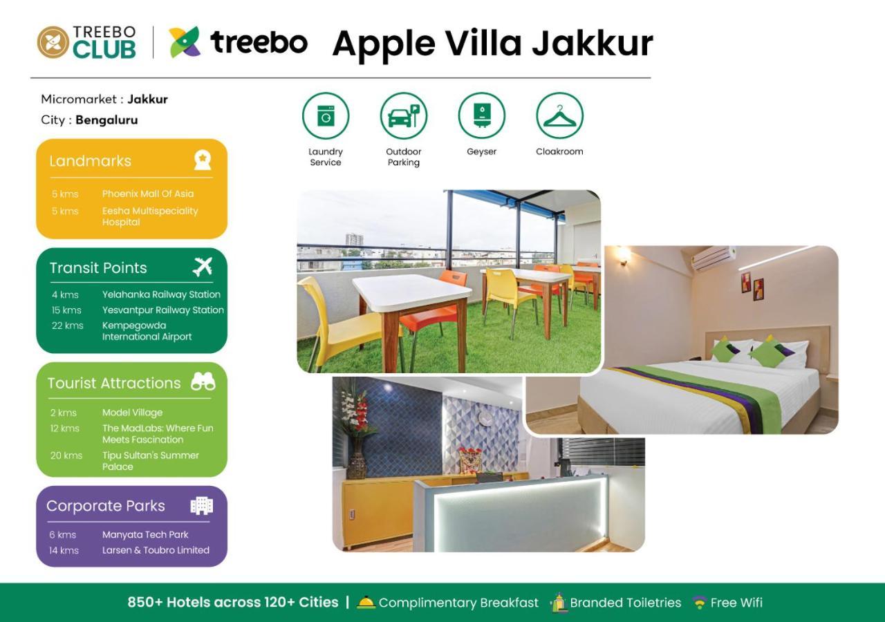 Treebo Apple Villa, 30 Mins From Bangalore Airport Exterior foto